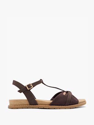 ESPRIT Sandale Braun
