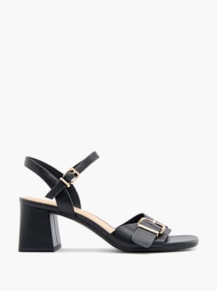 Graceland Sandalette Schwarz
