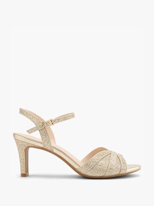 Graceland Sandalette Gold