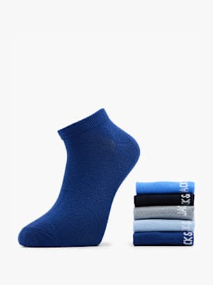 JACK & JONES Sneaker-Socken Blau