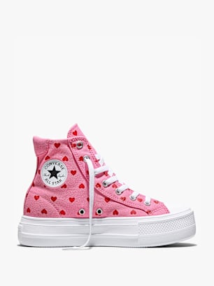 Converse Sportbačiai aukštu aulu Rožinė