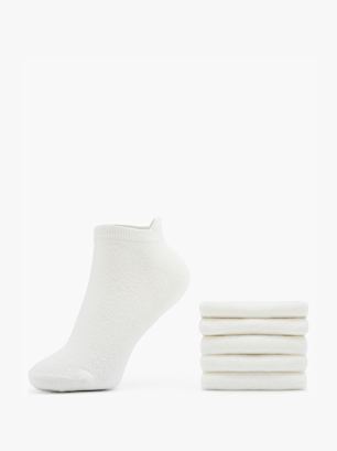 Cosy Nature Sneaker-Socken Weiß
