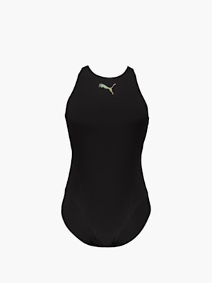 PUMA Badeanzug Schwarz