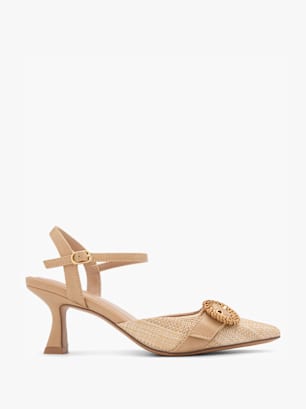 Catwalk Spangenpumps Beige