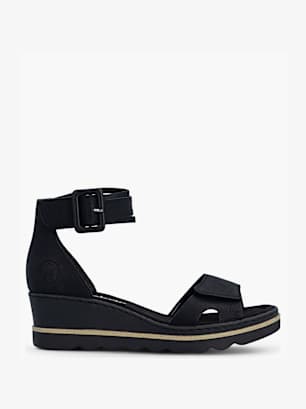 Rieker Sandalette Schwarz