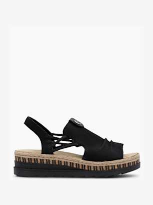 Rieker Sandalette Schwarz