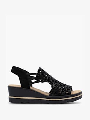Rieker Sandalette Schwarz