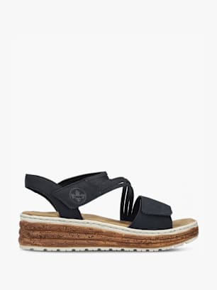 Rieker Sandalette Schwarz