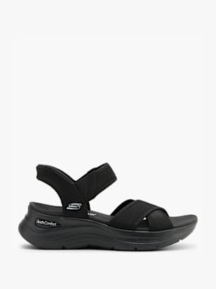 Skechers Сандали Черен