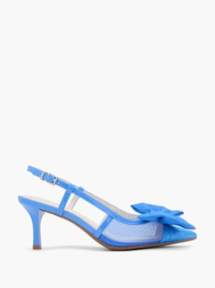 Catwalk Slingpumps Blau