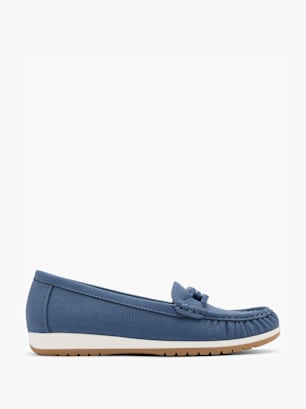 Easy Street Mokasyny Niebieski