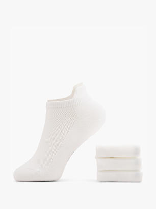 Cosy Nature Sneaker-Socken Weiß