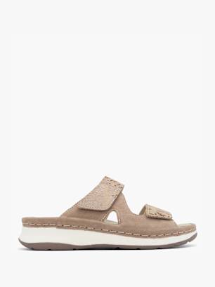 Romika Offener Hausschuh Taupe