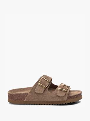 Xti Sandalia acolchada Taupe
