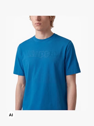 Kappa Tee-shirt Bleu foncé