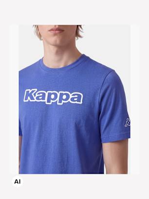 Kappa Tee-shirt bleu