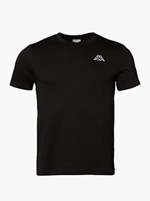 Kappa T-Shirt Schwarz