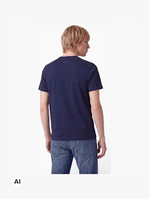 Kappa Tee-shirt Bleu foncé