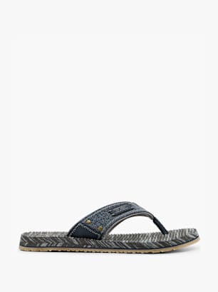Skechers Tongs Bleu foncé
