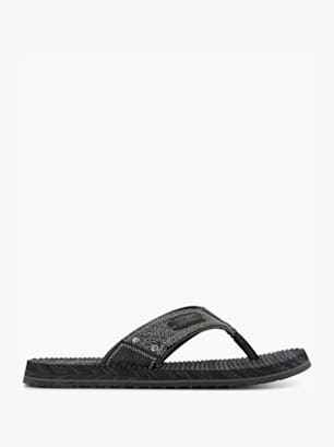 Skechers Tongs Noir