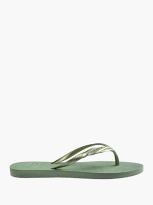 Havaianas Lábujjközi papucs zöld