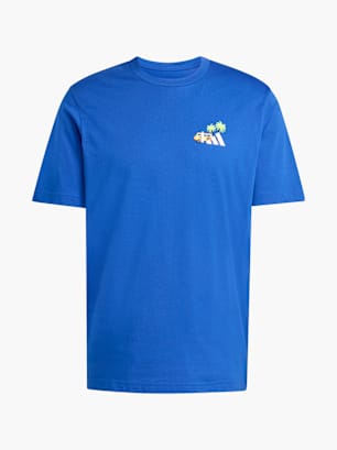 adidas T-Shirt Blau