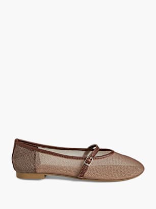 PIECES Ballerines Marron
