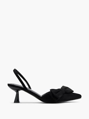 Catwalk Slingpumps Schwarz