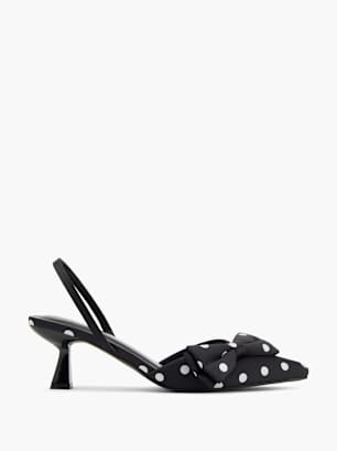 Catwalk Slingpumps Schwarz
