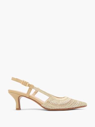 Catwalk Sapatos de salto alto Ouro