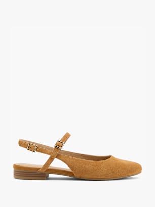 5th Avenue Ballerines Cognac