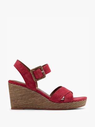 5th Avenue Sandales à talons Rouge
