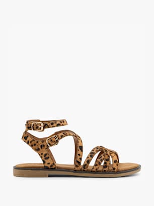 ESPRIT Sandale Braun