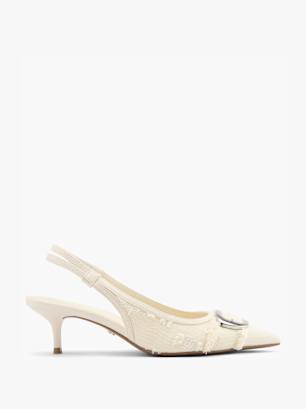 Buffalo Escarpins à bride Beige