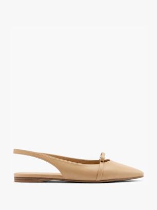 Graceland Ballerines Camel