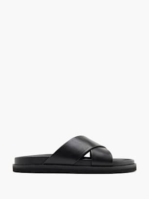 Bench Flache Pantolette Schwarz