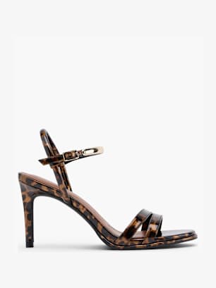 Catwalk Højhælet sandal Brun