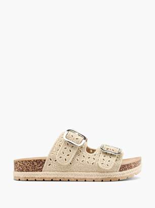 Catwalk Sandalia acolchada Beige