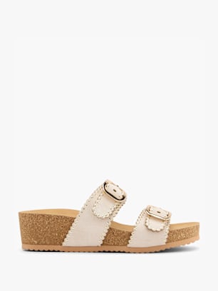 Graceland Ciabatta aperta dietro Bianco Sporco
