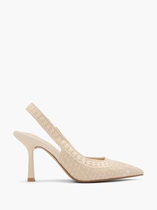Catwalk Slingback salonke Bež