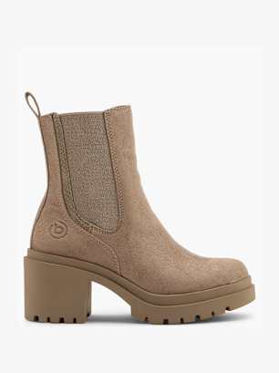 bugatti Chelsea Stiefelette Taupe