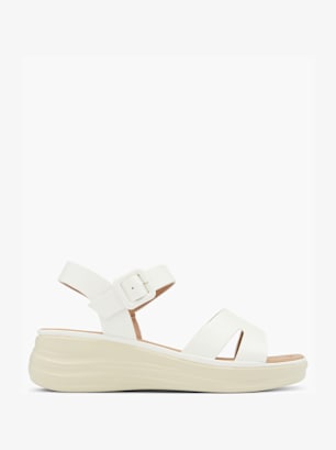 Easy Street Sandalias de tacón Blanco