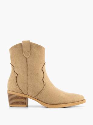 Graceland Stivale cowboy Beige