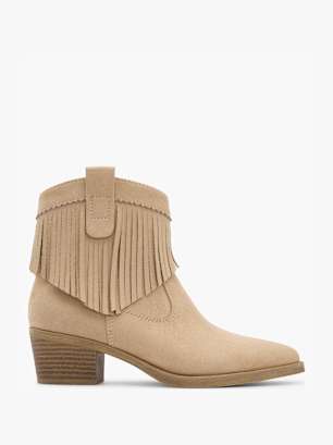 Graceland Stivale cowboy Beige