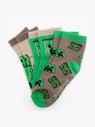 Minecraft Socken Braun