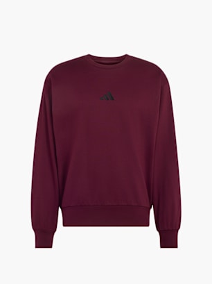 adidas Sweatshirt Dunkelrot