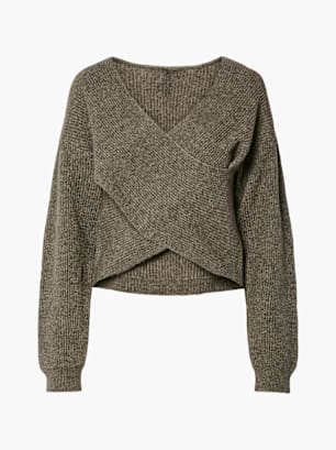 PIECES Sweatshirt Braun