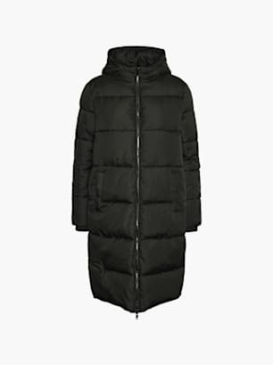 PIECES Winterjacke Schwarz