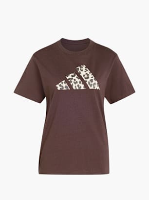 adidas T-Shirt Braun