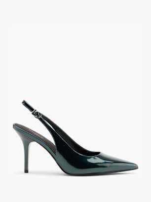 Catwalk Décolleté con cinturino Verde scuro